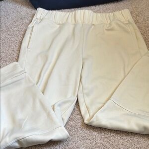 North Face Cream Jogger Pants
